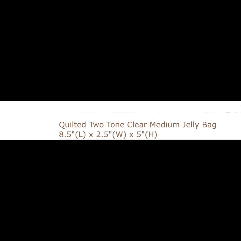 Blue and pink jelly bag - Picture 4 of 4